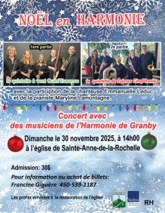 Concert Noël en Harmonie